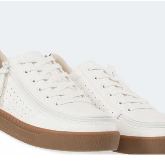 Everyhuman Billy Footwear Low Rise Men’s Full Zip Sneaker (White) - Picture 5 of 9